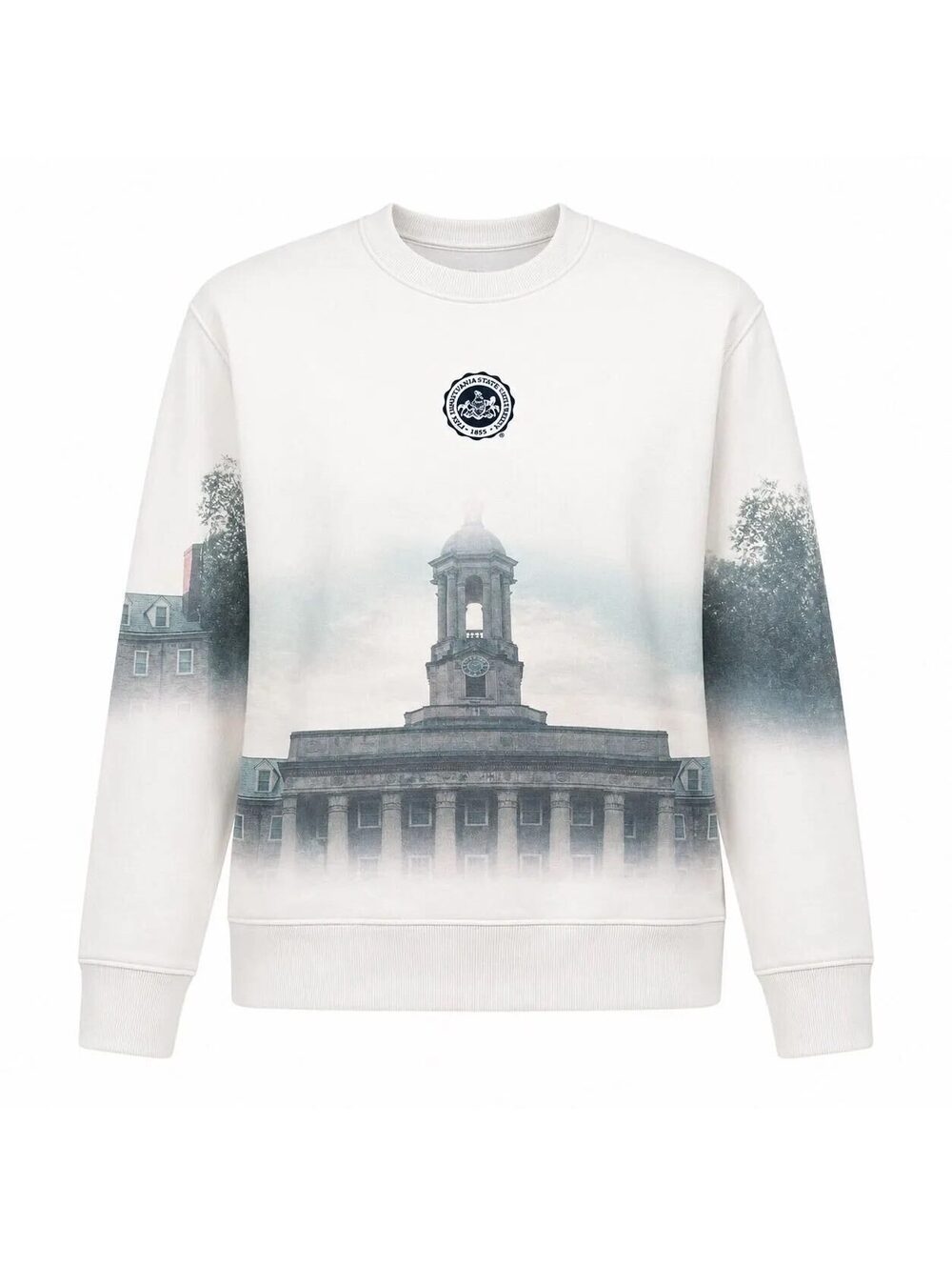 NWT New Game day Couture Penn State University Old Main Graphic Crew - Small